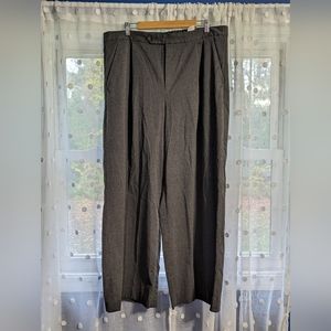 Banana Republic Wide Leg Wool Trousers